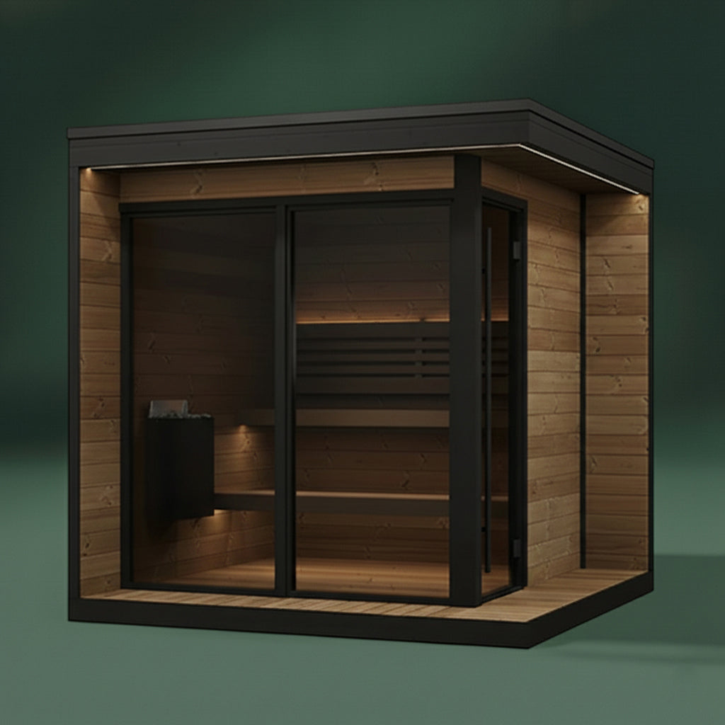 Outdoor Sauna - SaunaLife GL6