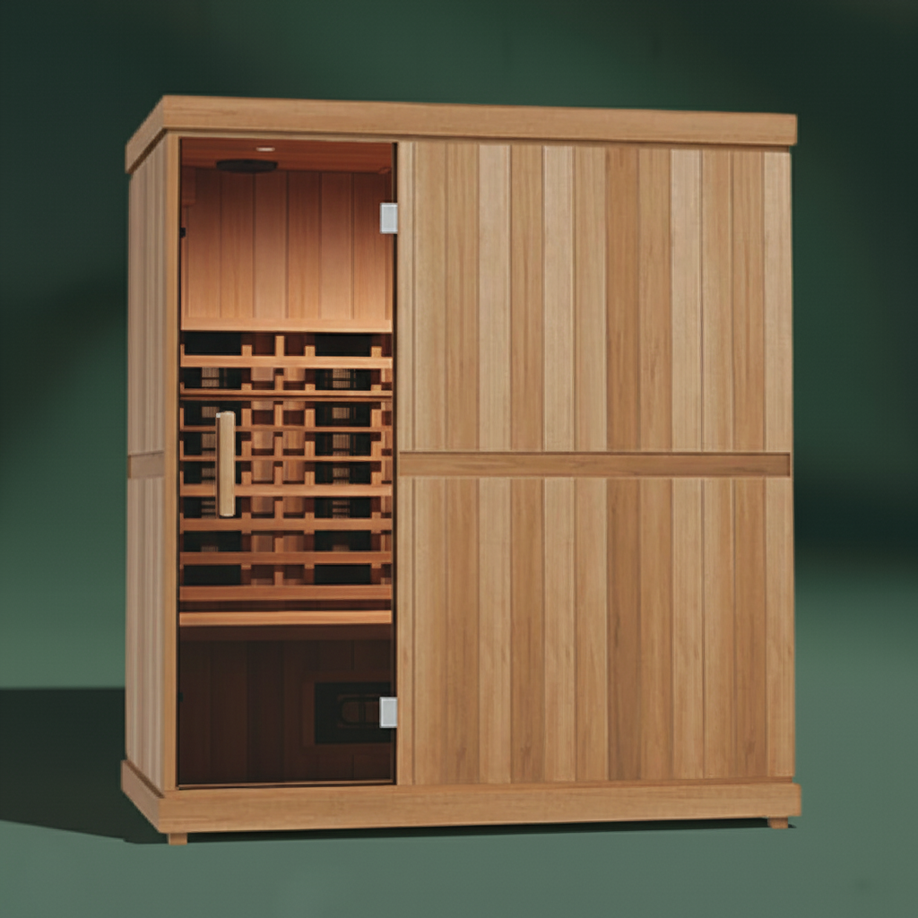 Infrared Red Light Therapy Sauna - Fits 3 People