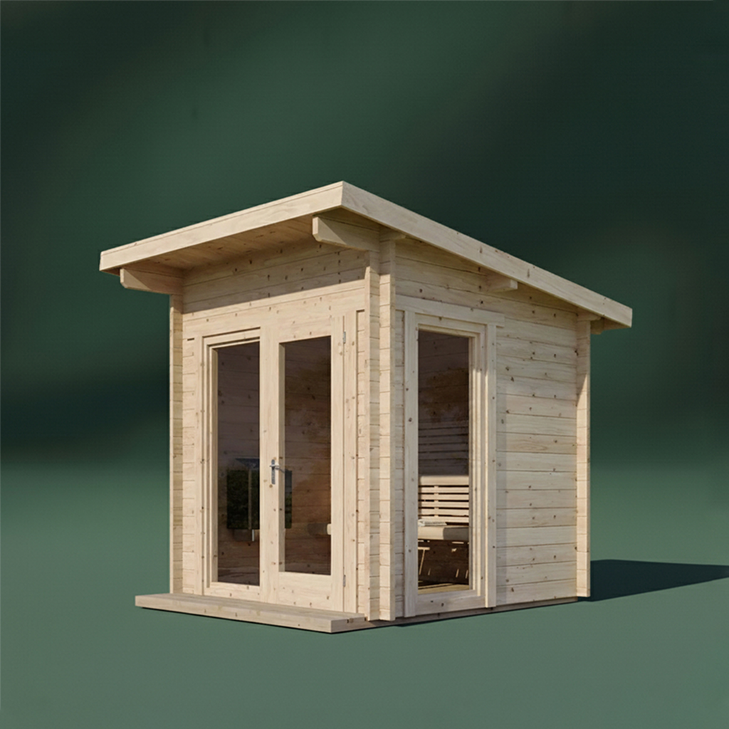 Outdoor Cabin Sauna - SaunaLife G4